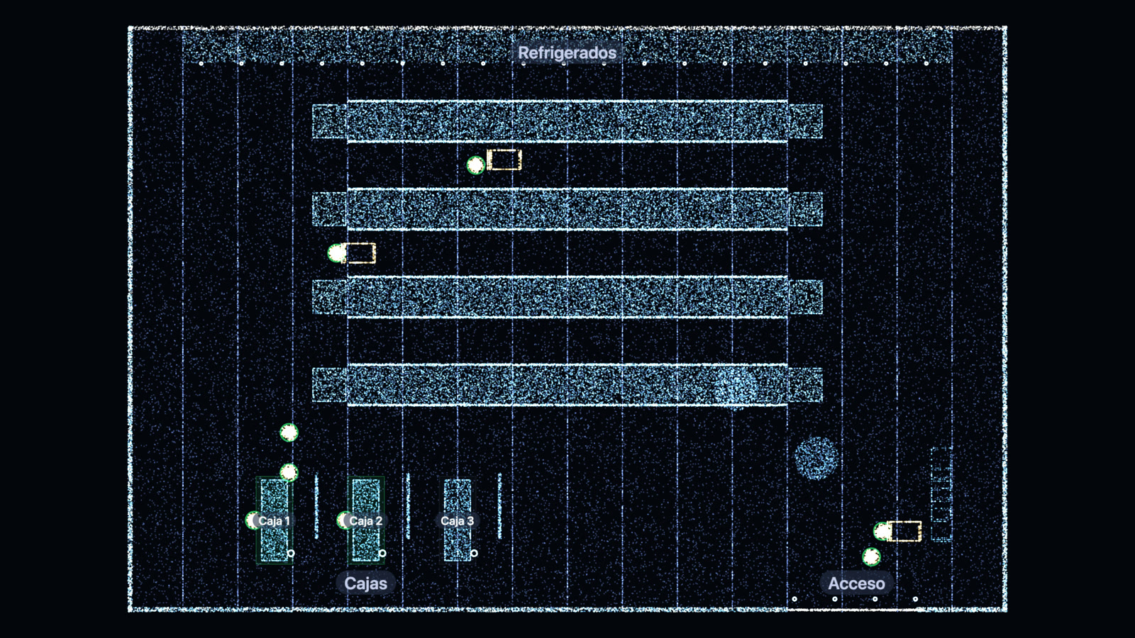 Retail layout map